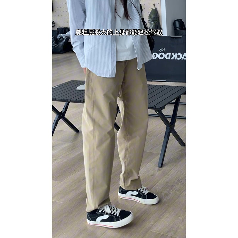 سروال شحن مقاوم للماء باللون الأزرق البحري للأولاد، سروال خارجي أمريكي وظيفي للتسلق، علامة تجارية عصرية، سروال مستقيم كروك - Image 5